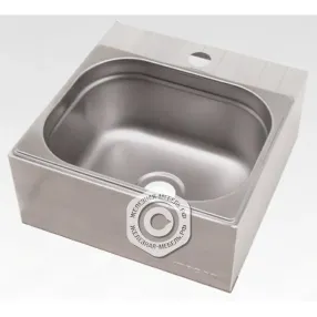 рукомойник технологический консольный рткн 330х330х150 «norma inox» (отв. д/смесит.)